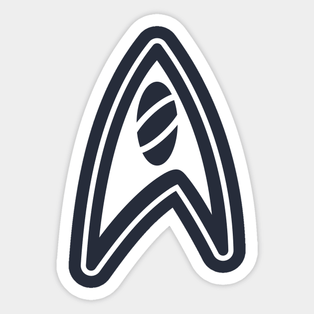 Star Trek Symbol Sticker by RedBug01